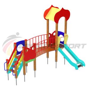 Купить Детский игровой комплекс Полянка ДИК 1603 в Морозовске 