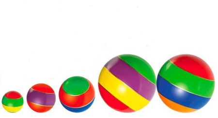 Купить Мячи резиновые (комплект из 5 мячей различного диаметра) в Морозовске 