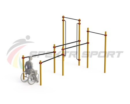 Купить Спортивный комплекс для инвалидов-колясочников WRK-D19_76mm в Морозовске 