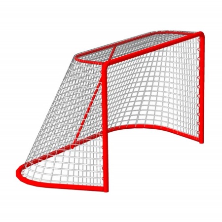 Купить Сетка хоккейная на ворота 1,22мх1,83мх0,5мх1,15м, нить 3,5 мм, узловая в Морозовске 