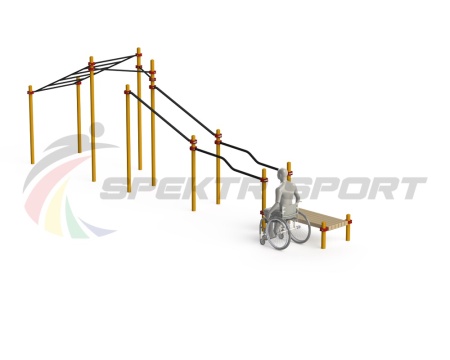 Купить Спортивный комплекс для инвалидов-колясочников WRK-D22_76mm в Морозовске 
