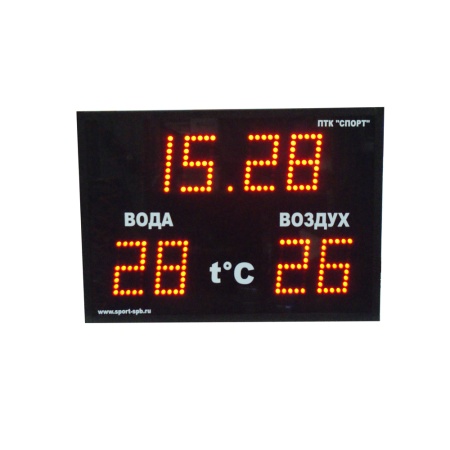 Купить Часы-термометр СТ1.13-2t для бассейна в Морозовске 