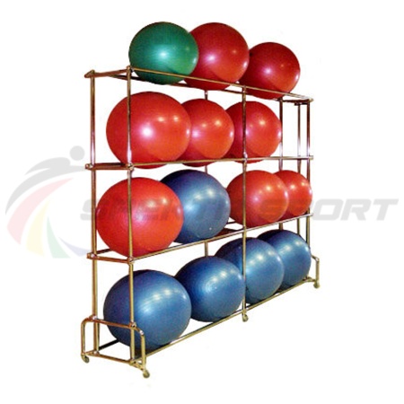 Купить Стеллаж для гимнастических мячей 16 шт в Морозовске 