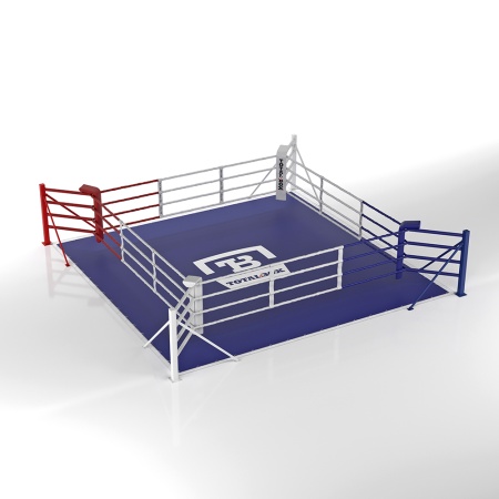 Купить Ринг боксерский напольный Totalbox на упорах 4х4м в Морозовске 