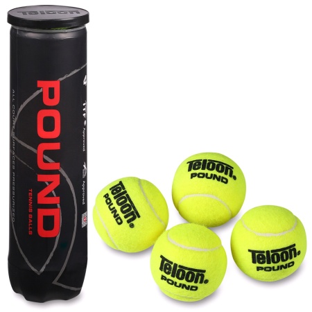 Купить Мяч для большого тенниса Teloon 828Т Р4  (4 шт) в Морозовске 
