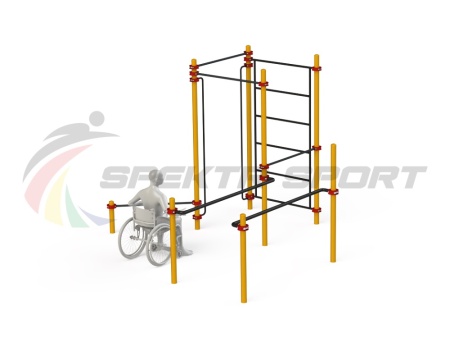 Купить Спортивный комплекс для инвалидов-колясочников WRK-D18_76mm в Морозовске 