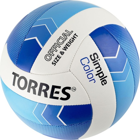 Купить Мяч волейбольный Torres Simple Color любительский р.5 в Морозовске 